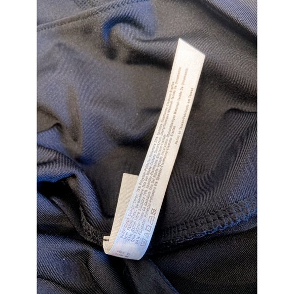 Free People Black High Waisted Back Pocket Mesh Detailing Activewear Leggings XS - Picture 9 of 9